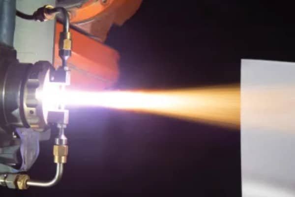 Atmospheric Plasma Spray is used to apply ceramic insulation coatings on bearings