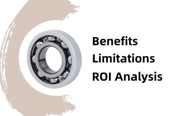 image showing the construction of a ceramic coated bearing with an insulating layer