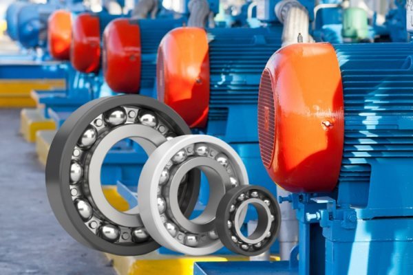 Using Insulated Bearings in Pump Motors: A Guide to VFD Protection A heavy-duty centrifugal pump driven by a VFD motor, highlighting the need for insulated bearings to prevent electrical damage.